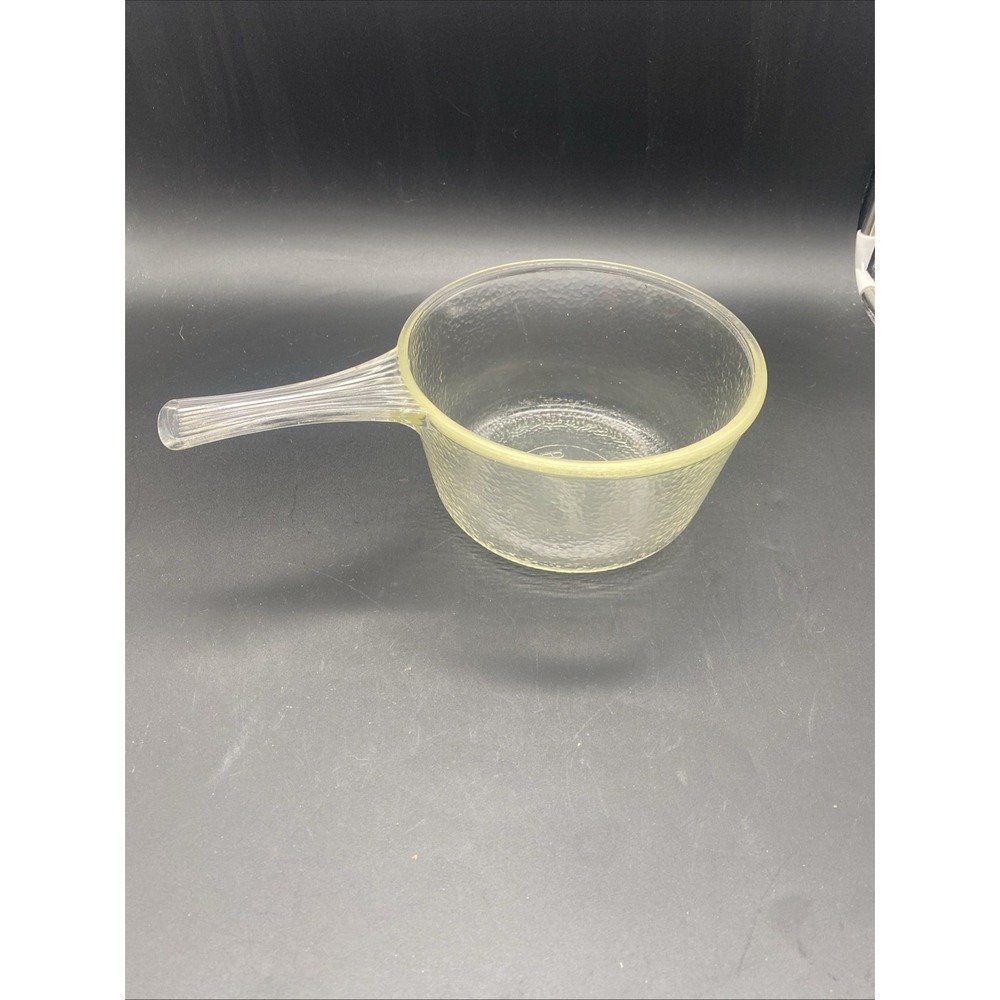 Vintage McKee Range-Tec Clear Glass Sauce Pan #327 - Made in USA